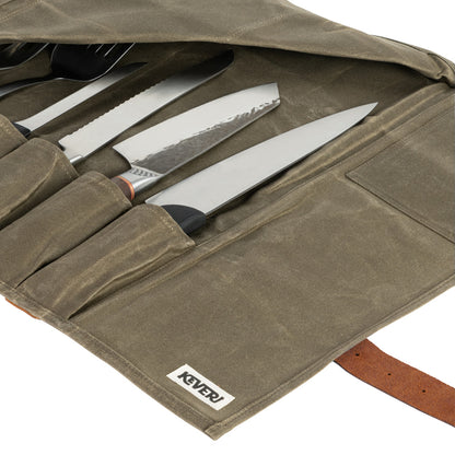 Bolso de Cuchillos - Algodón Encerado